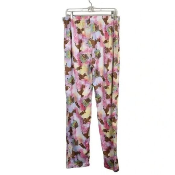 Scooby Doo Tie-Dye Pajama Pants Mystery Machine Size Medium - Picture 6 of 7
